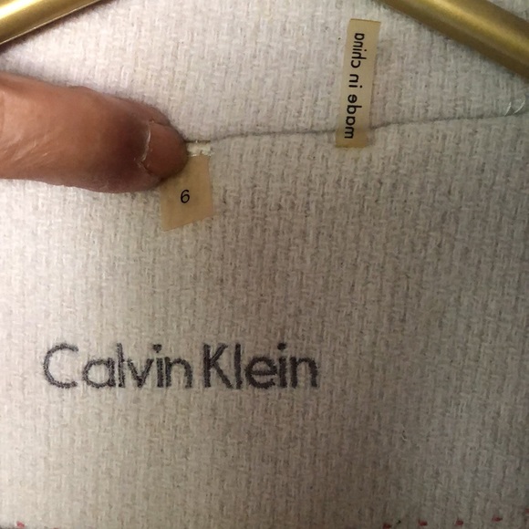 Calvin Klein Wool Coat - Picture 3 of 5